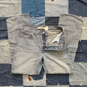 vtg GAP bootcut jeans light denim early 2000s button fly